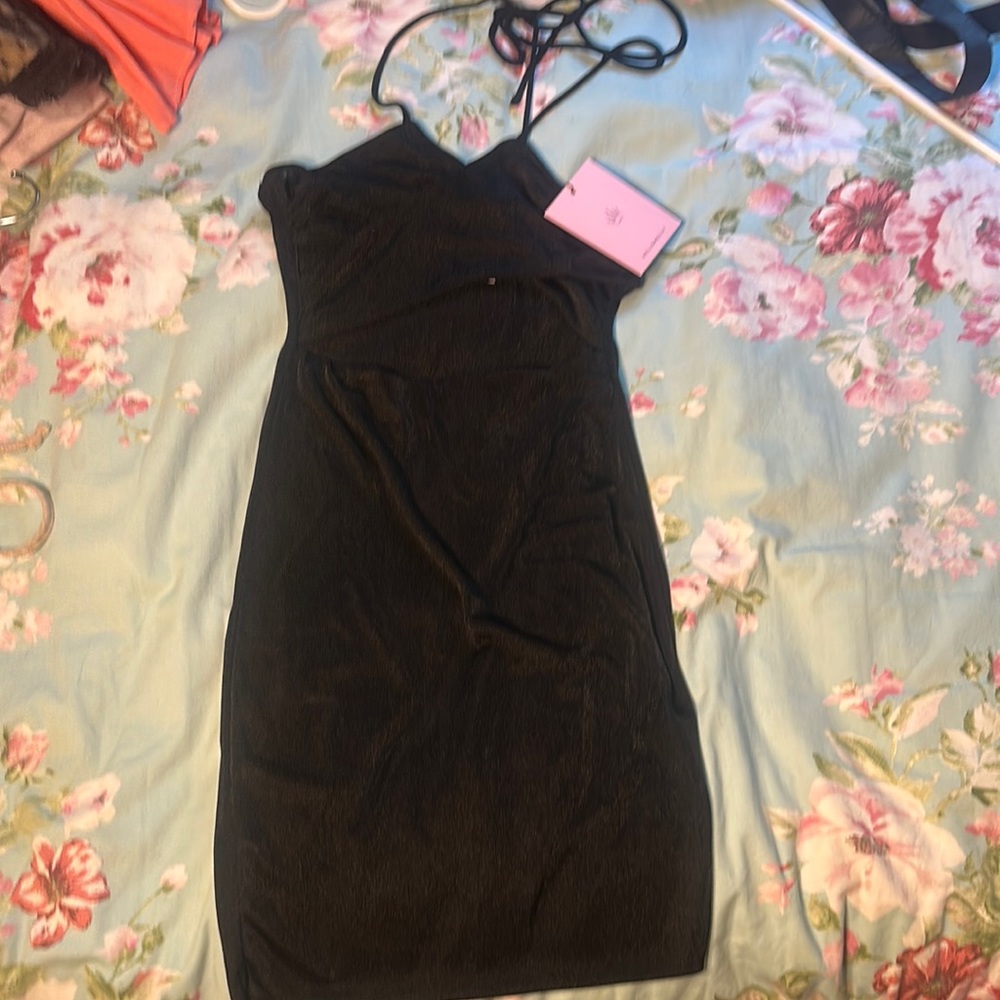 NWT Black Hello Molly Cut Out Dress